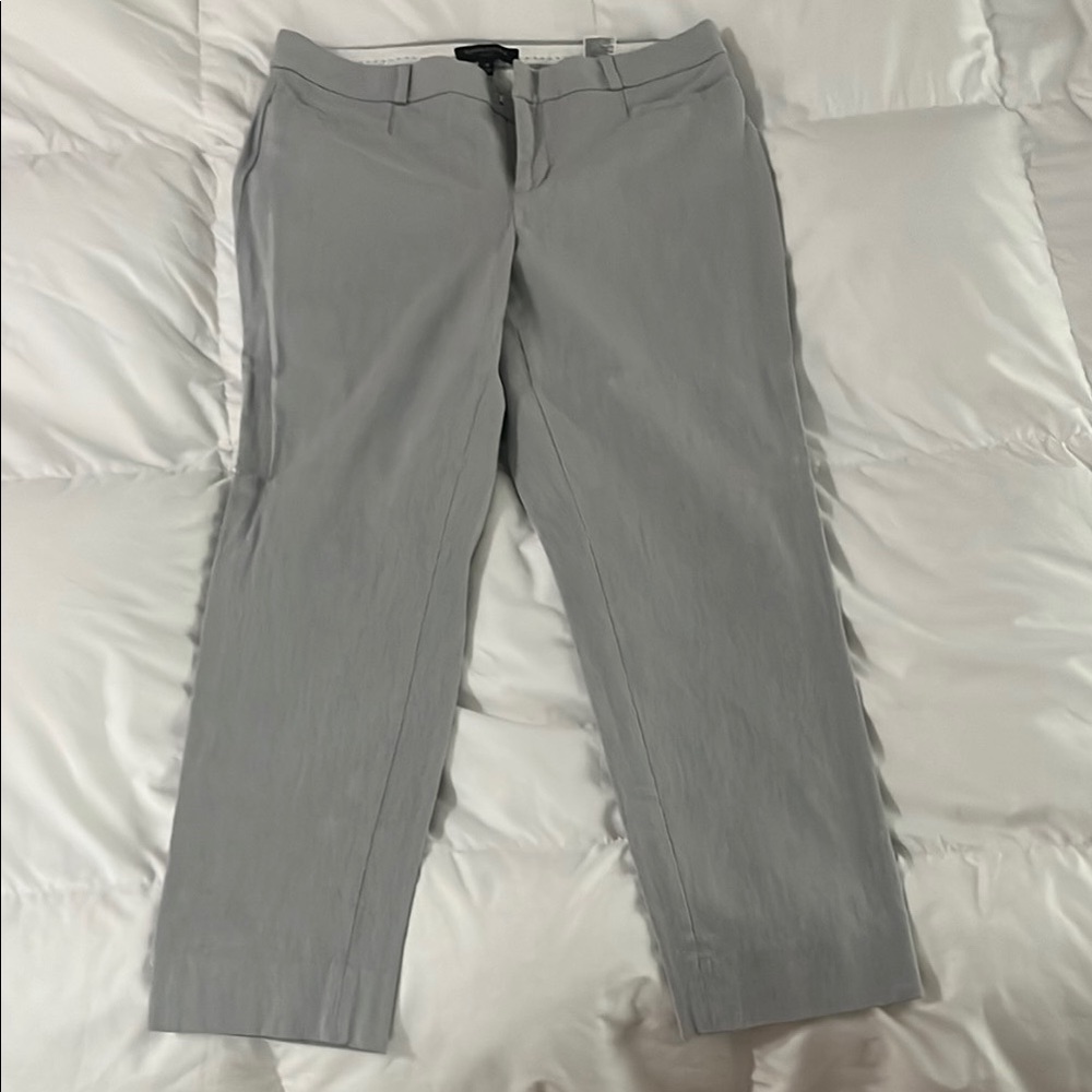 Banana Republic Gray Pantsuit Elegant Lightweight Design